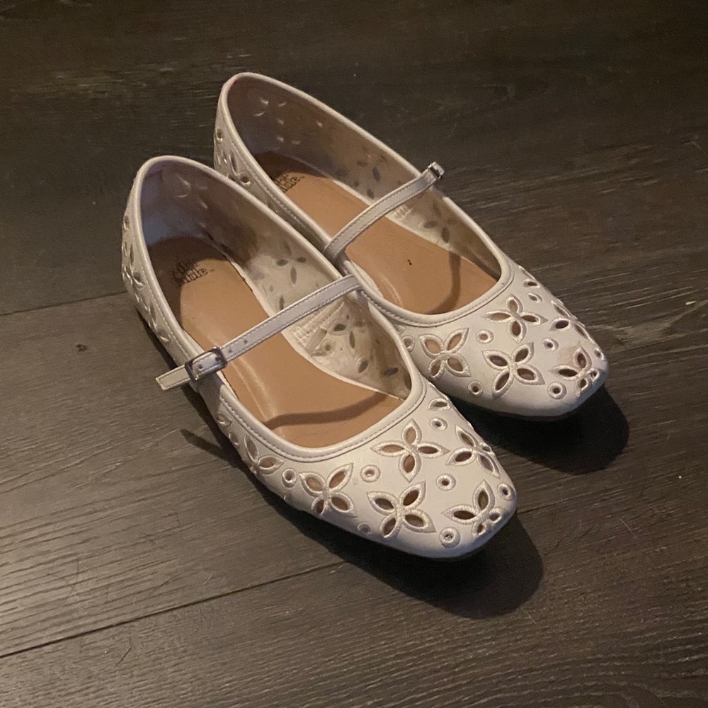 White Mary Jane Shoes